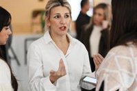 Yolanda Díaz no ve delito de odio en el apaleamiento del muñeco de Sánchez pero cree que fue "absolutamente intolerable"