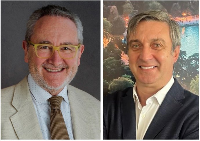 El presidente de la CNAEI, Gerard Duelo, y el vicepresidente, Miguel Ángel Gómez.