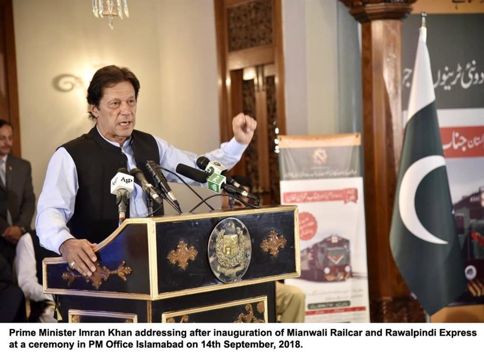 Archivo - El ex primer ministro de Pakistán, Imran Khan