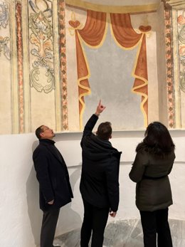 La Junta restaura las pinturas de la iglesia de las Lágrimas de Guadix.