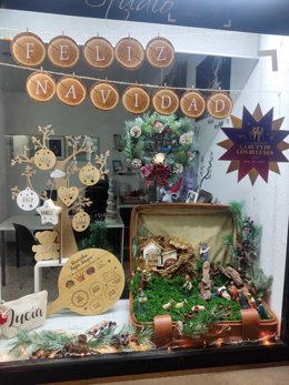 Uno de los premiados de la Ruta de los Belenes de Soria. Se trata de Foto Estudio 13.