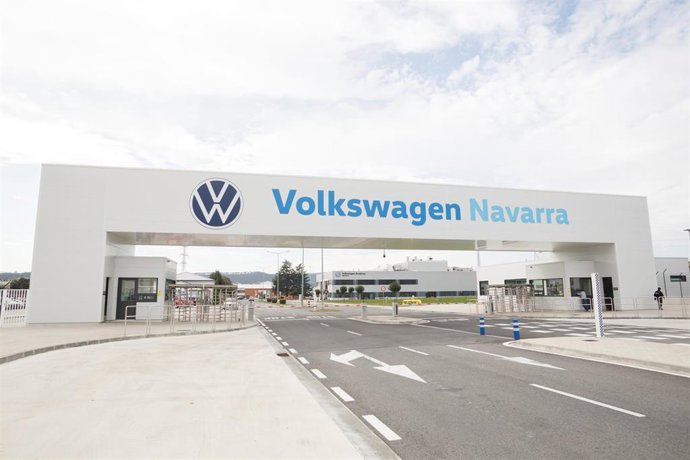 Archivo - Planta de Volkswagen Navarra en Landaben