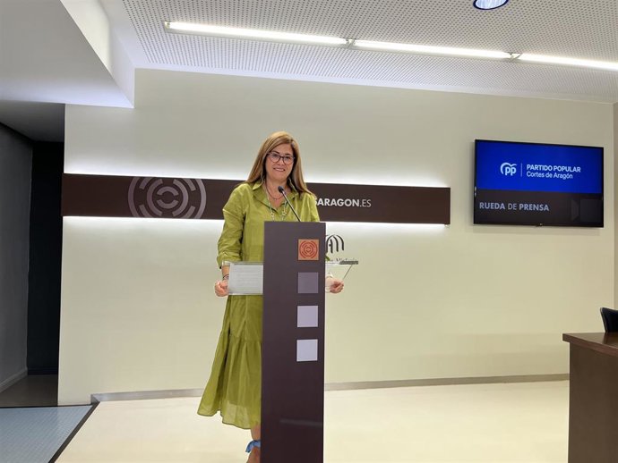 Archivo - La portavoz del PP en Educación, Susana Gaspar.