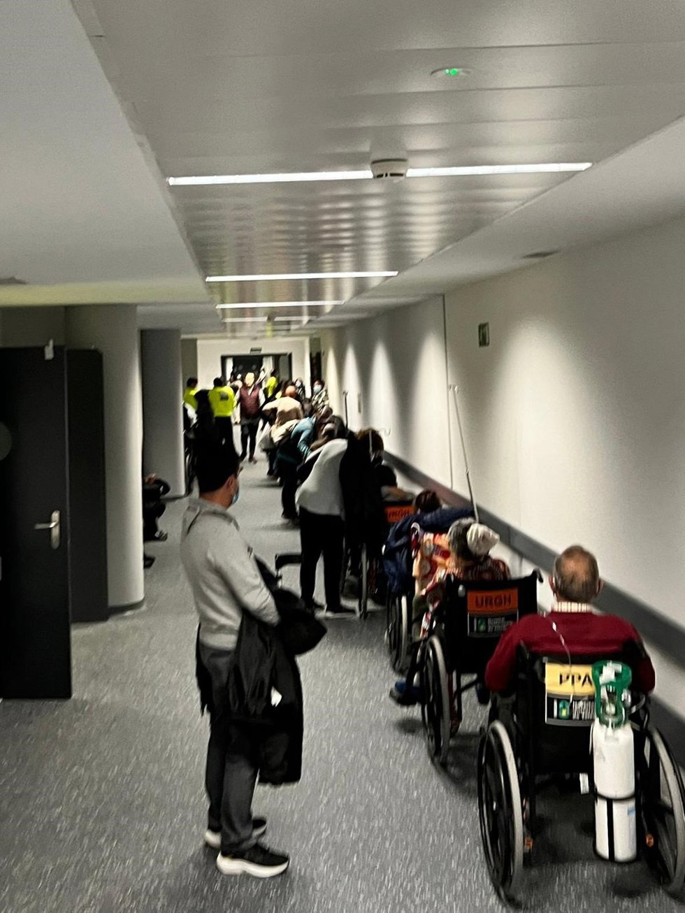 UGT denuncia la situación de saturación en las Urgencias del Hospital de Toledo.