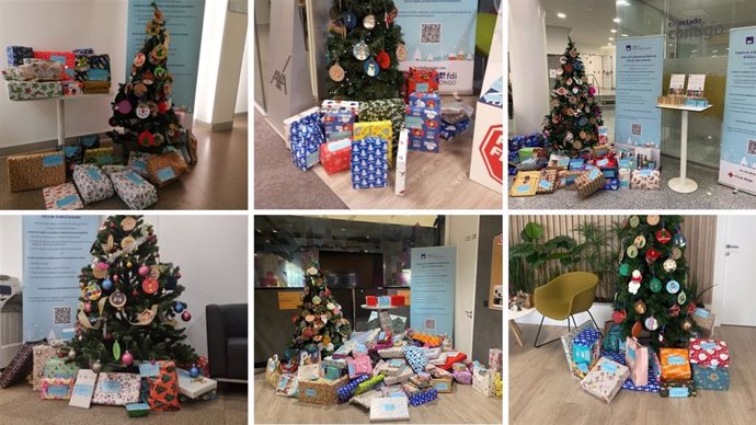 Voluntarios de AXA donan más de 1.700 regalos para niños sin recursos