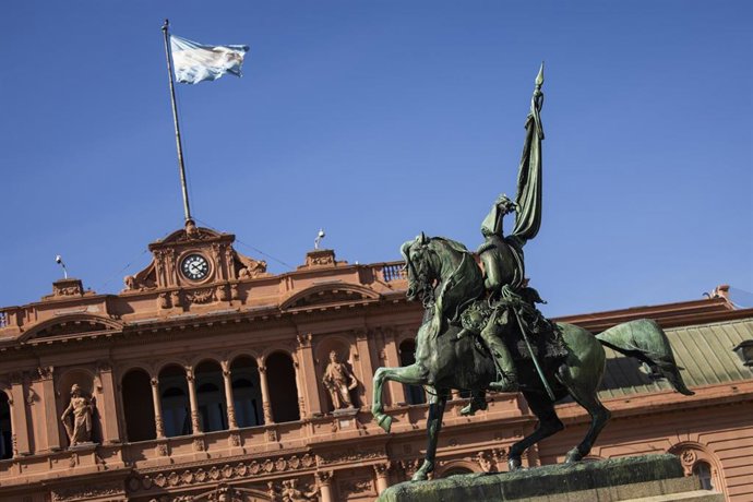 Archivo - Casa Rosada, sede del Gobierno de Argentina