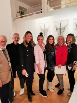 Imagen de la Cata de Libros, Vino y Jabugo en Madrid.