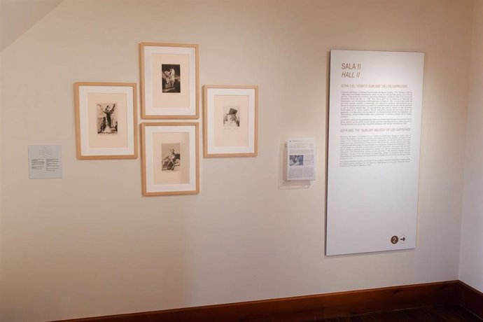 Imagen de la muestra 'Brujería, magia y superstición en los Caprichos de Goya'