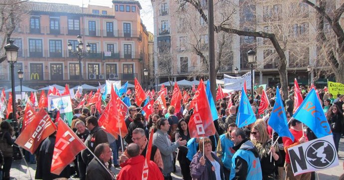 Archivo - Concentración Sindicatos Toledo Día 29