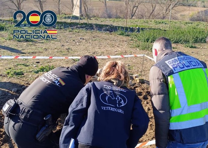 Agentes de la Policía.
