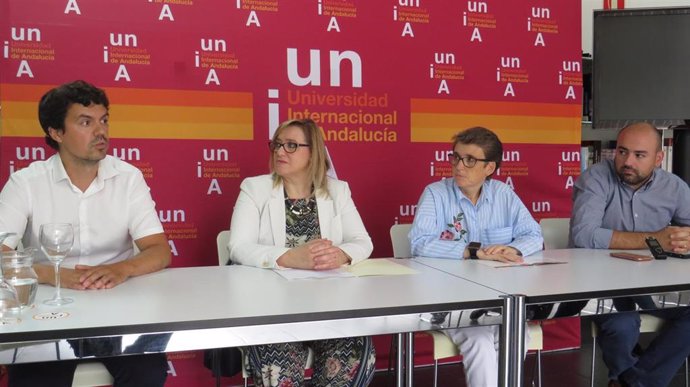 Archivo - Ponentes del curso sobre Mecanobiología en los cursos de verano de la Universidad Internacional de Andalucía (UNIA).