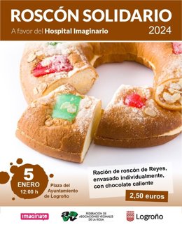 La Plaza del Ayuntamiento acogerá el 5 de enero el tradicional 'Roscón Solidario'