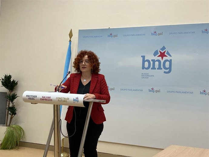La diputada del BNG Montse Prado.