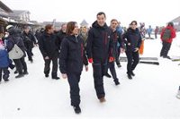 Moreno destaca el proceso de modernización en Sierra Nevada con una inversión de 90 millones desde 2019