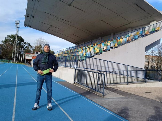 El presidente de Barakaldo Kirolak, Iñigo Asensio.