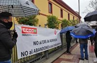 CCOO, UGT y Fedeme trabajarán para recuperar el empleo en el sector aeroespacial tras el ERE de Aernnova en Sevilla