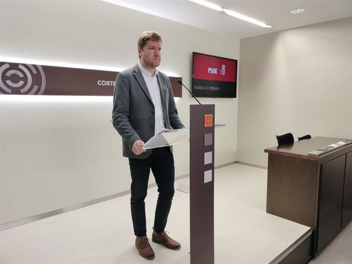 El portavoz de Agricultura del PSOE en las Cortes de Aragón, Marcel Iglesias.