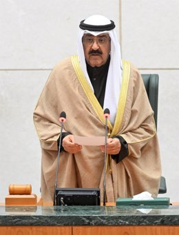 El emir de Kuwait, el jeque Mishal al Ahmad al Jaber al Sabá (archivo)