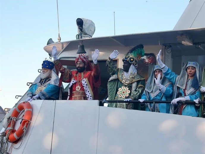Archivo - Los Reyes Magos llegan a Valncia en catamarán, imagen de archivo