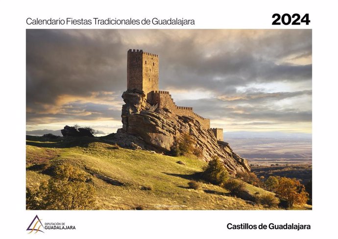 Portada del calendario de la Diputación de Guadalajara.