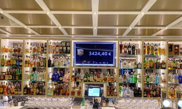 Café Ibiza 1941 recauda más de 1.000 euros "extra" del reto solidario marcado de este año y llega a los 3.424 euros