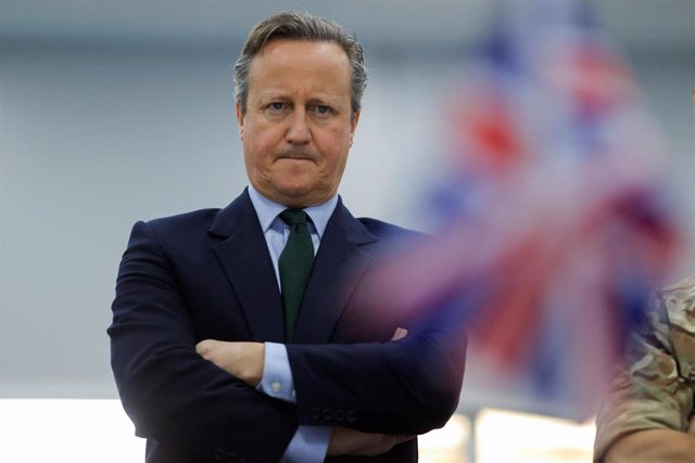 El ministro de Exteriores de Reino Unido, David Cameron