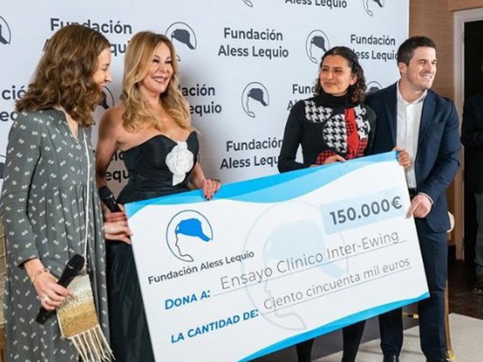 ANA OBREGÓN ESTALLA CONTRA LOS QUE DUDAN DE LA FUNDACIÓN ALESS LEQUIO