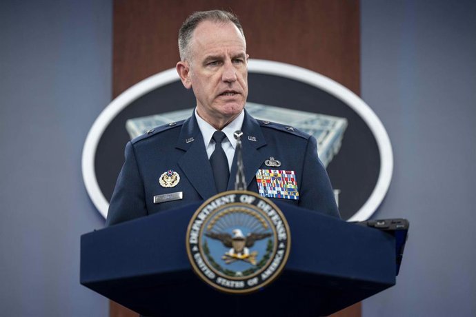 Archivo - El portavoz del Pentágono, el general Patrick Ryder