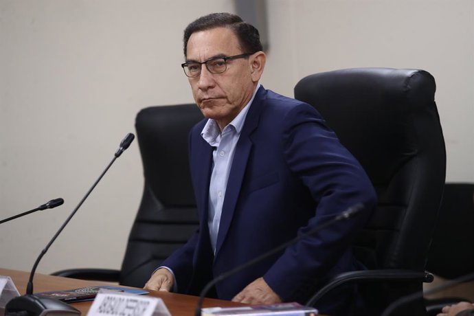 Archivo - El expresidente de Perú Martín Vizcarra