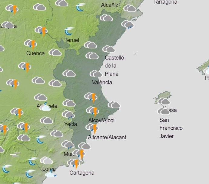 Predicción meteorológica para este viernes, 5 de enero