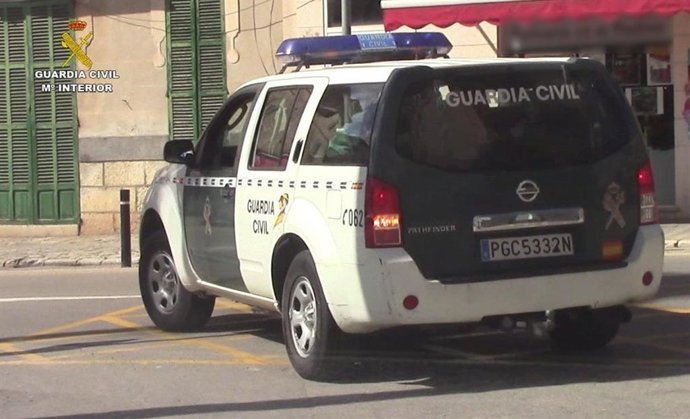 Archivo - Coche de la Guardia Civil.