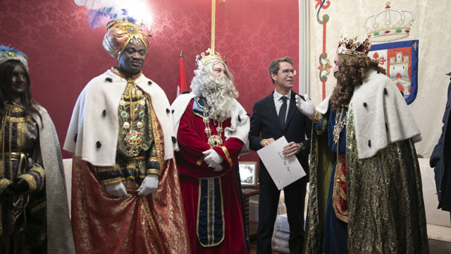 Capellán recibe a los Reyes Magos 2024
