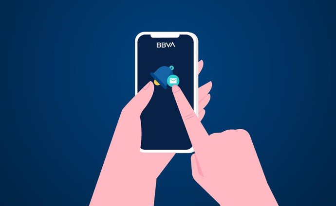 Archivo - BBVA digitaliza la correspondencia de sus clientes menores de edad en España.