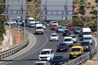 Abierta al tráfico la A-92 en Archidona (Málaga) tras el accidente múltiple con unos 15 vehículos implicados
