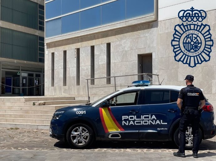 Policía Nacional en los Juzgados de Melilla. (Foto de archivo).