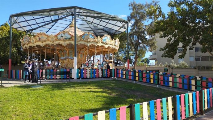 Torremolinos recupera el carrusel del Parque La Batería.