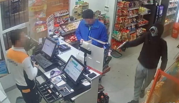 Robo en gasolinera en La Albuera