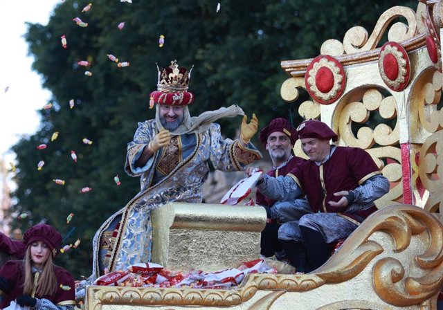 Cabalgata de Reyes Magos de Sevilla. 