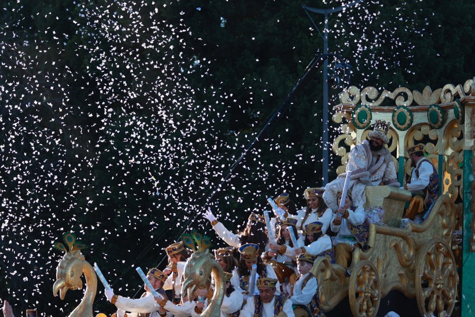 Cabalgata de Reyes Magos de Sevilla. 