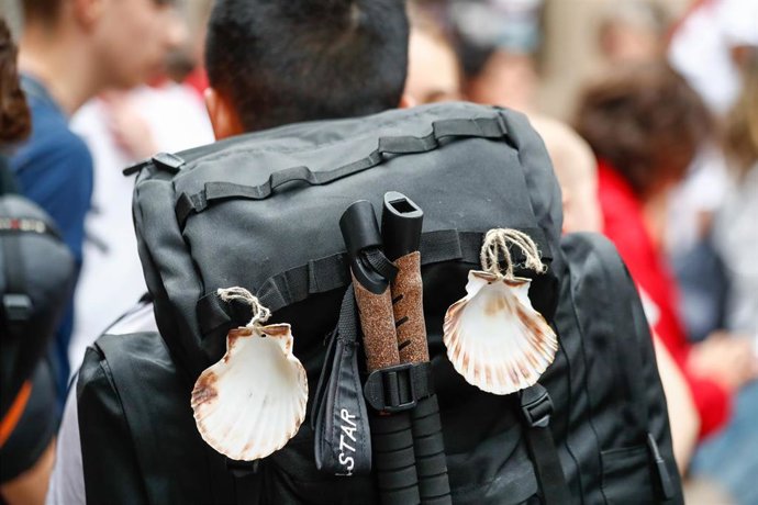 Archivo - Imagen de archivo de un peregrino.