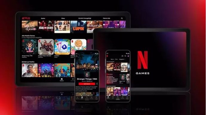 Interfaz de videojuegos de Netflix