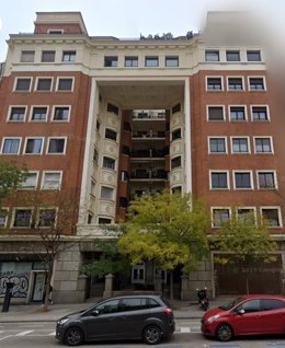 Imagen del edificio en el que quiseron robar dos miembros de 'la banda de las top models'.