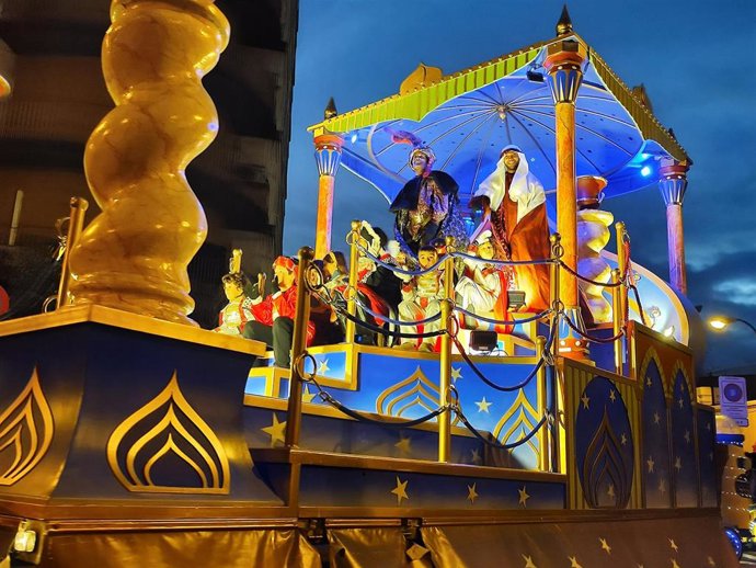 Archivo - Carroza del Rey Mago Baltasar