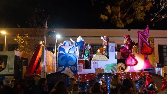 Cabalgata de los Reyes Magos en Marratxí.