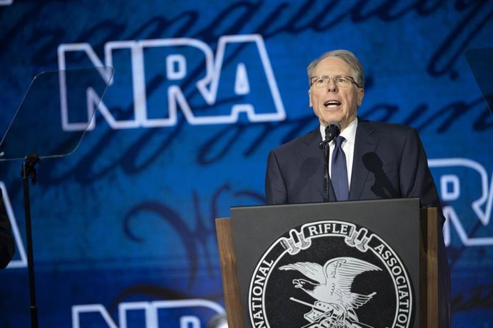 Archivo - El líder de la Asociación Nacional del Rifle (NRA), Wayne LaPierre