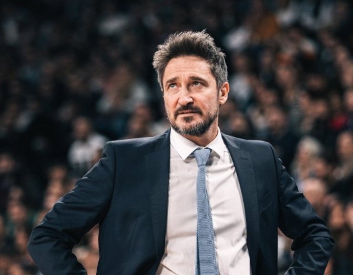 El entrenador italiano de baloncesto Gianmarco Pozzecco.