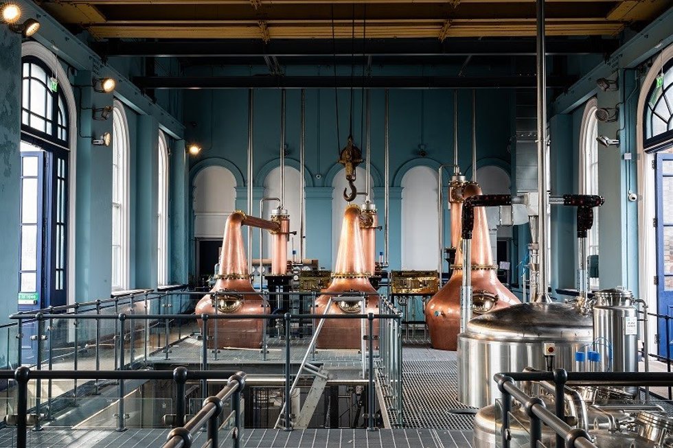 Destilería de Whiskey en Irlanda