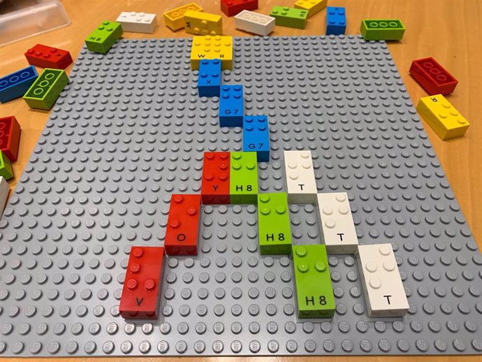 Archivo - La ONCE ha repartido en los colegios de todo el territorio estatal donde acuden más de 1.000 pequeños y pequeñas ciegos o con discapacidad visual grave otros tantos "kits" de LEGO en Braille