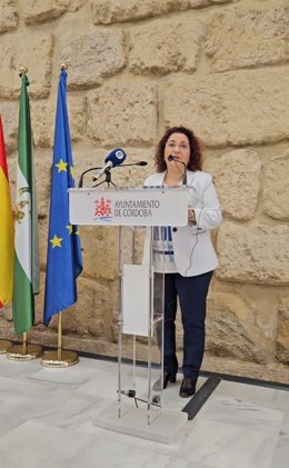 Archivo - La concejal del PSOE en el Ayuntamiento de Córdoba Alicia Moya.