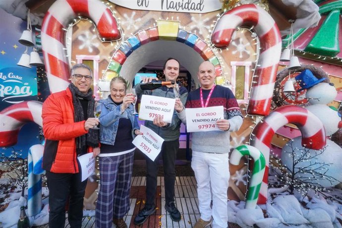 Administración de lotería La Casa de Resa, en Llodio